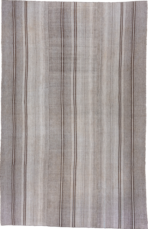 Antique Flatweave Area Rug (8' x 13')