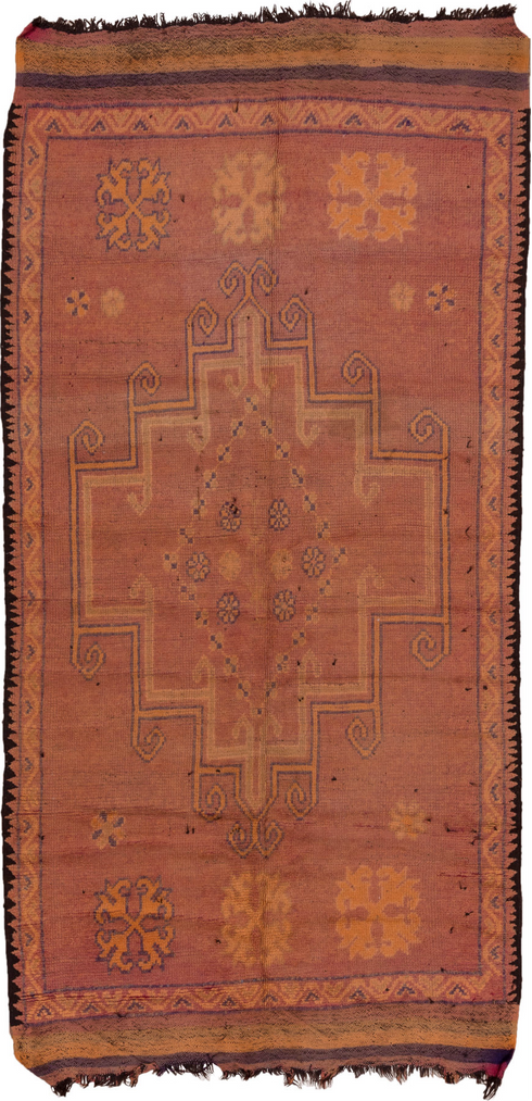 Vintage Moroccan Area Rug (5' x 10')