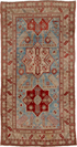 Antique Caucasian Runner Rug (3' x 7')