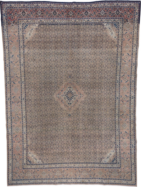 Vintage Tabriz Area Rug (9' x 13')