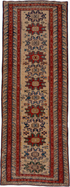 Antique Sumak Runner Rug (3' x 8')