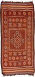 Vintage Moroccan Area Rug (5' x 12')