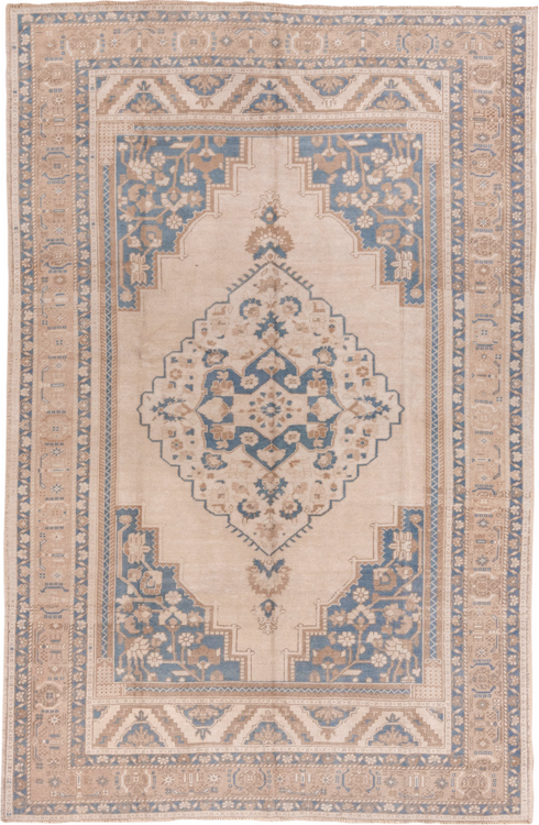 Vintage Oushak Area Rug (6' x 9')