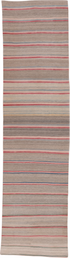 Vintage Kilim Runner Rug (2' x 11')