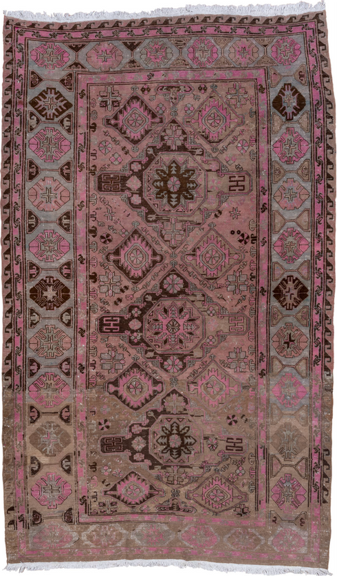 Antique Sumak Area Rug (7' x 11')
