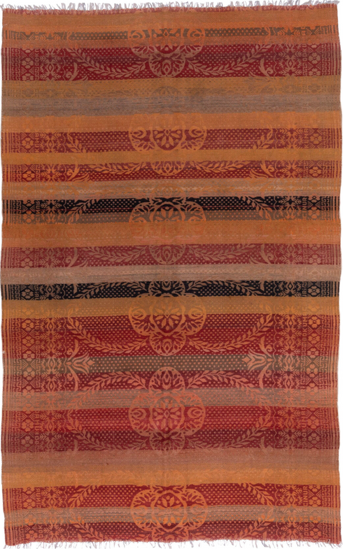 Antique Kilim Area Rug (5' x 8')