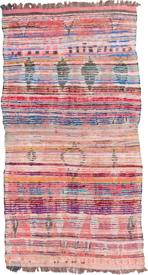 Vintage Moroccan Area Rug (4' x 6')