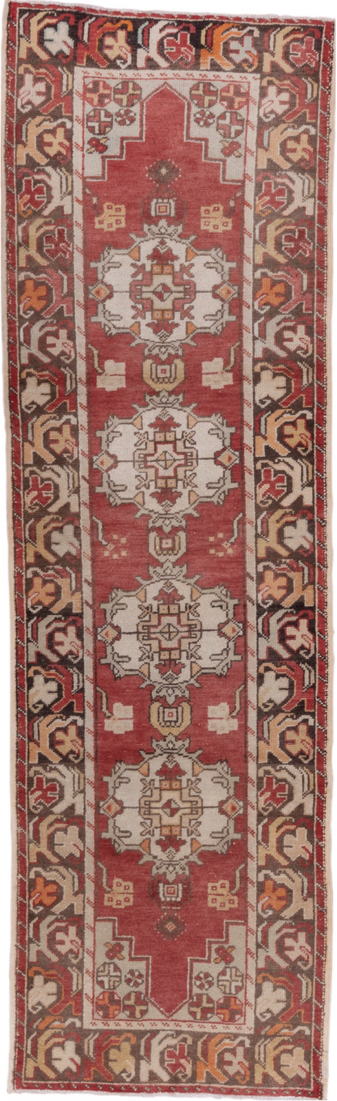 Vintage Oushak Runner Rug (2' x 9')