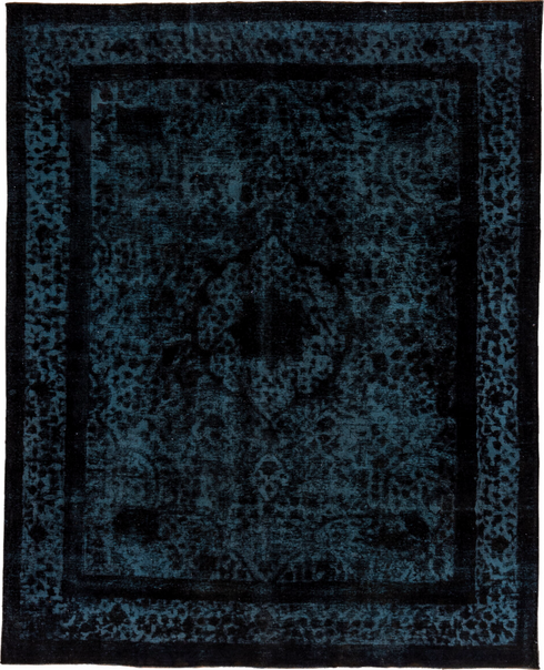 Antique Overdyed Area Rug (9' x 12')