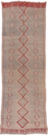 Vintage Moroccan Runner Rug (4' x 14')
