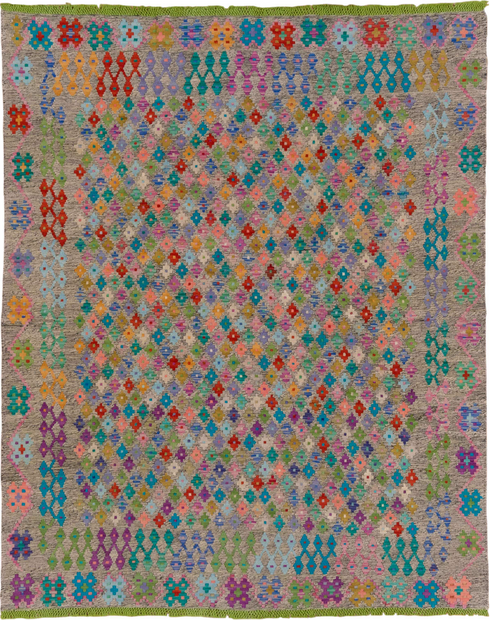 Vintage Kilim Area Rug (6' x 7')