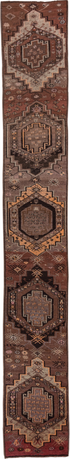 Antique Kars Runner Rug (2' x 14')