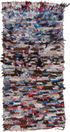 Vintage Rag Rug Runner Rug (2' x 6')