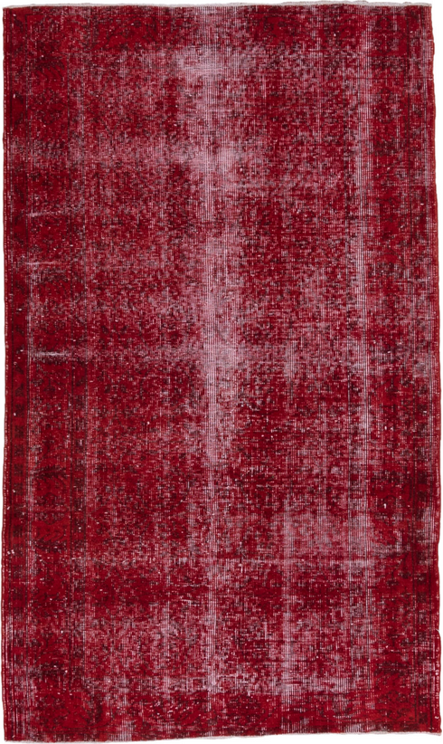 Antique Overdyed Area Rug (4' x 6')