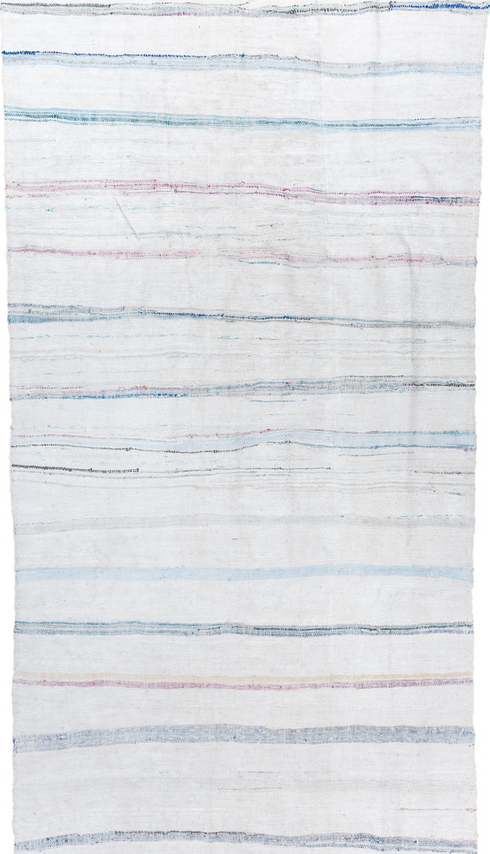 Vintage Rag Rug Area Rug (5' x 10')