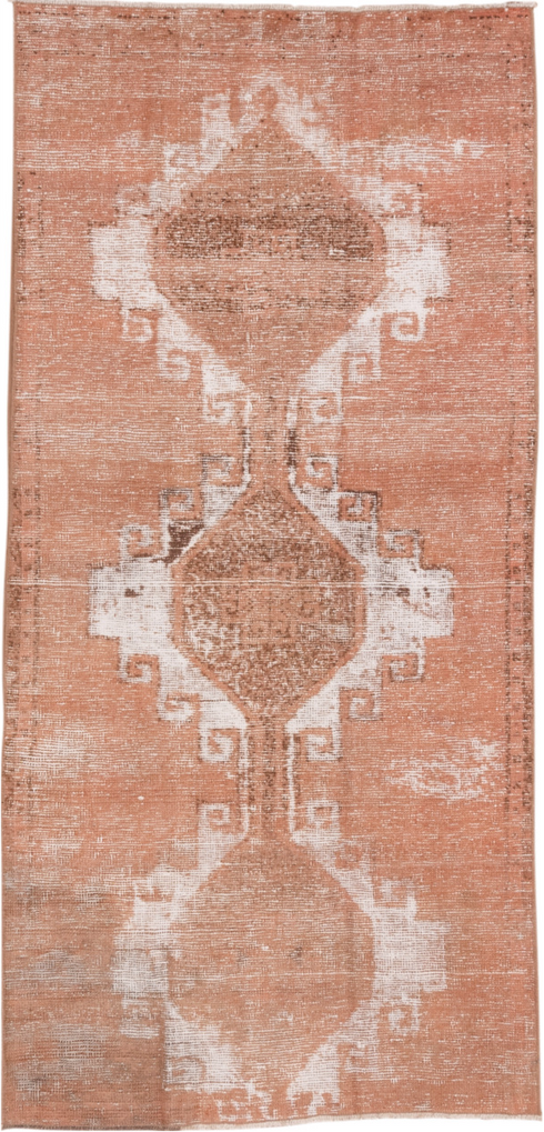 Vintage Overdyed Runner Rug (3' x 7')