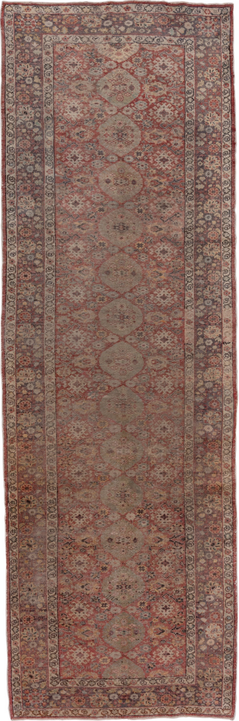 Vintage Oushak Runner Rug (4' x 12')