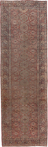 Vintage Oushak Runner Rug (4' x 12')