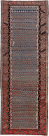 Antique Malayer Runner Rug (4' x 10')