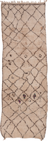 Vintage Moroccan Runner Rug (3' x 9')
