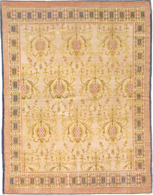 Antique Spanish Area Rug (5' x 7')
