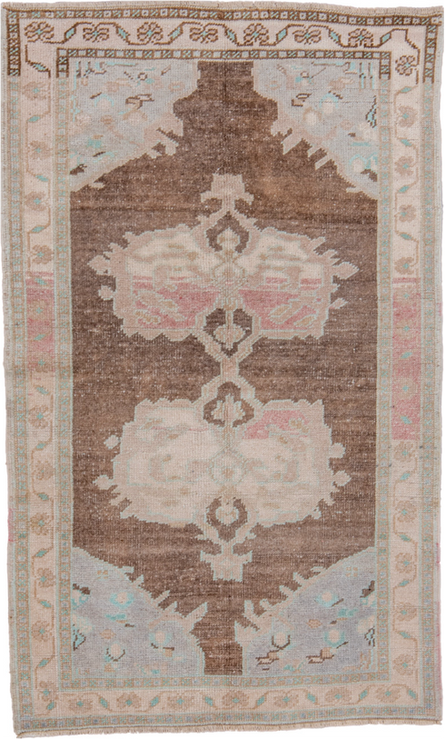 Vintage Oushak Area Rug (3' x 5')