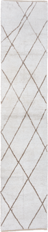 Vintage Moroccan Runner Rug (3' x 14')