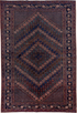 Antique Afshar Area Rug (5' x 7')