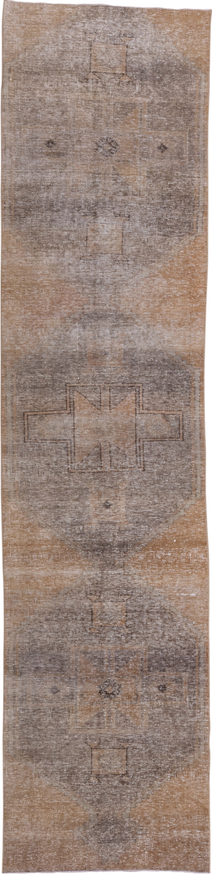 Vintage Oushak Runner Rug (3' x 12')