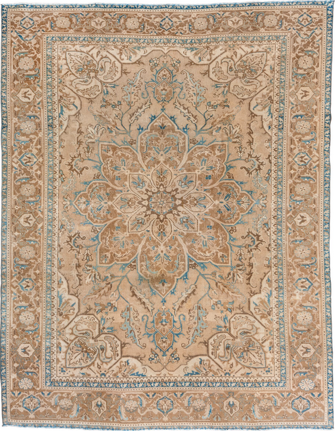 Vintage Heriz Area Rug (8' x 10')