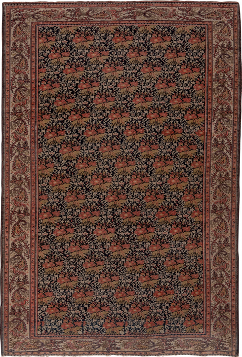 Vintage Far.Sarouk Area Rug (4' x 6')