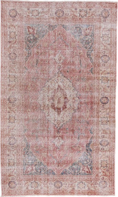 Vintage Oushak Area Rug (4' x 6')