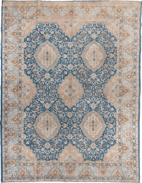 Vintage Tabriz Area Rug (9' x 12')