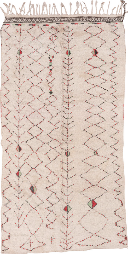 Vintage Moroccan Area Rug (5' x 9')