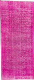 Vintage Overdyed Runner Rug (2' x 6')