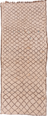Vintage Moroccan Runner Rug (4' x 12')