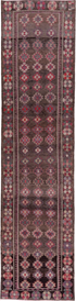 Antique Kars Runner Rug (3' x 12')