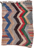 Vintage Rag Rug Area Rug (4' x 6')