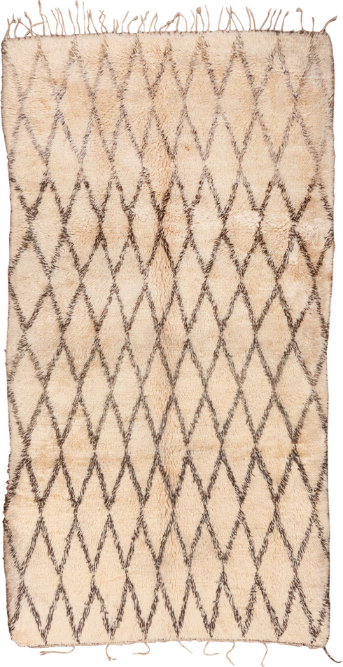 Vintage Moroccan Area Rug (6' x 12')