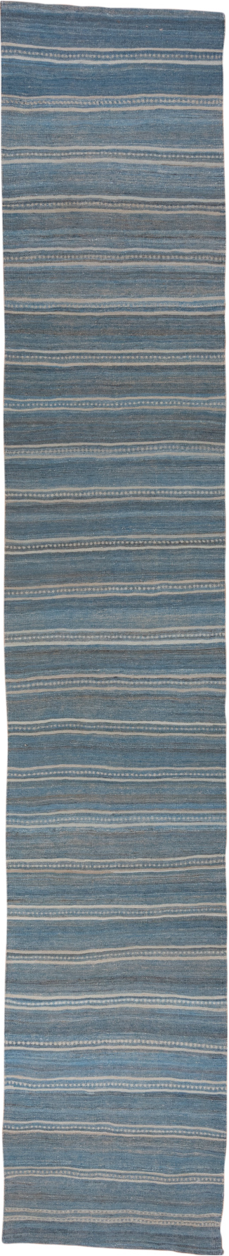 Vintage Kilim Runner Rug (2' x 18')