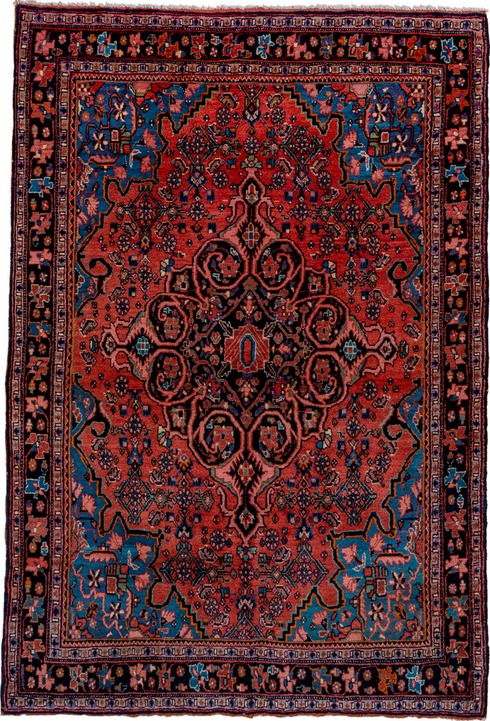 Vintage Bidjar Area Rug (3' x 5')