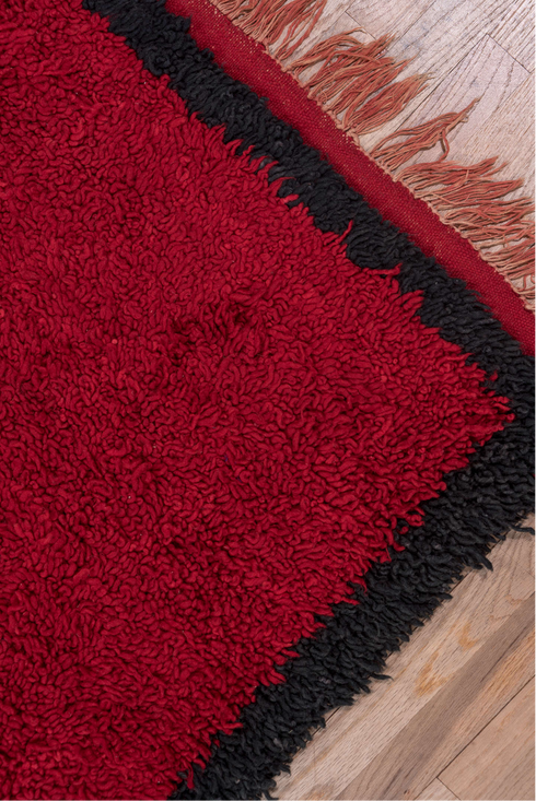 Vintage Moroccan Runner Rug (3' x 10')