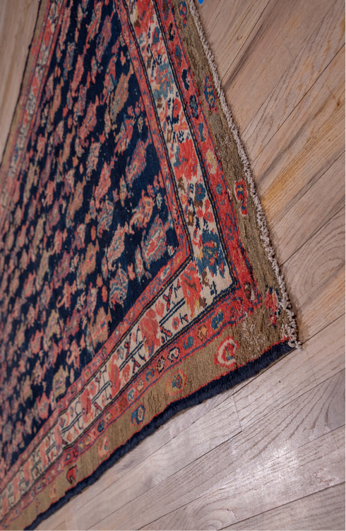 Vintage Malayer Runner Rug (4' x 11')