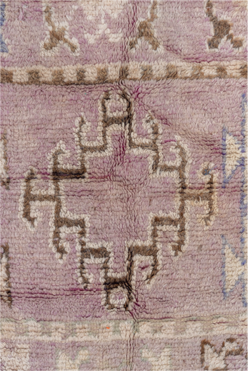 Vintage Moroccan Runner Rug (3' x 8')