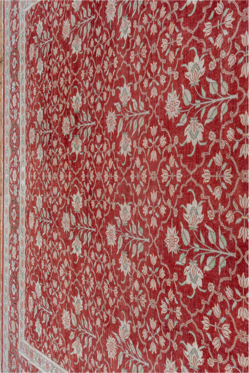 Antique Agra Area Rug (12' x 15')