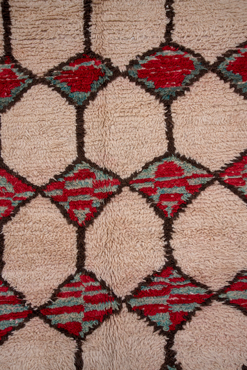 Vintage Moroccan Area Rug (5' x 8')