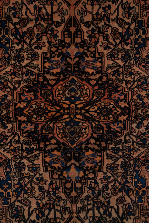 Vintage Malayer Area Rug (5' x 6')