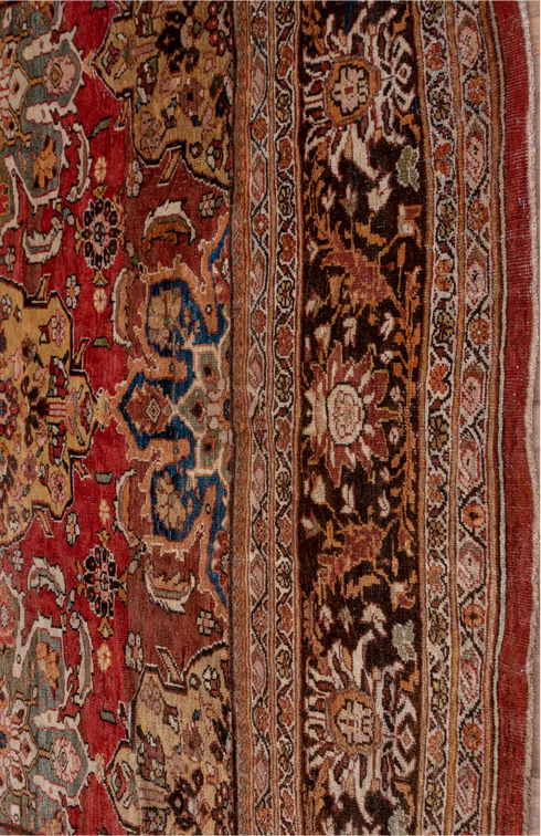 Antique Sultanabad Area Rug (11' x 19')