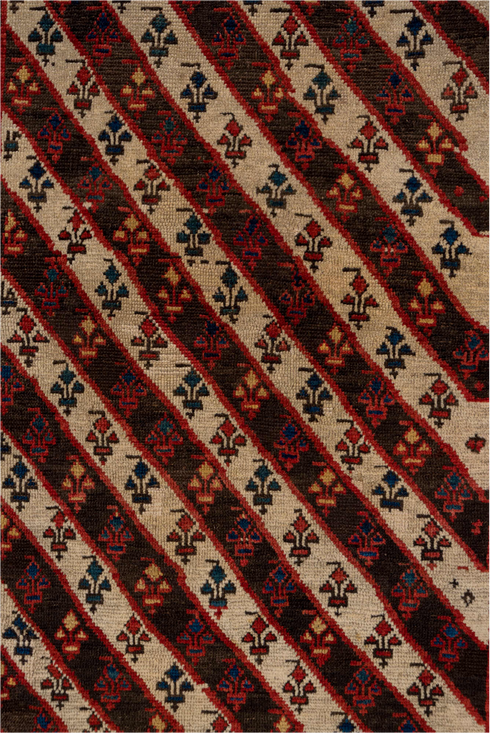 Vintage Kazak Area Rug (3' x 7')