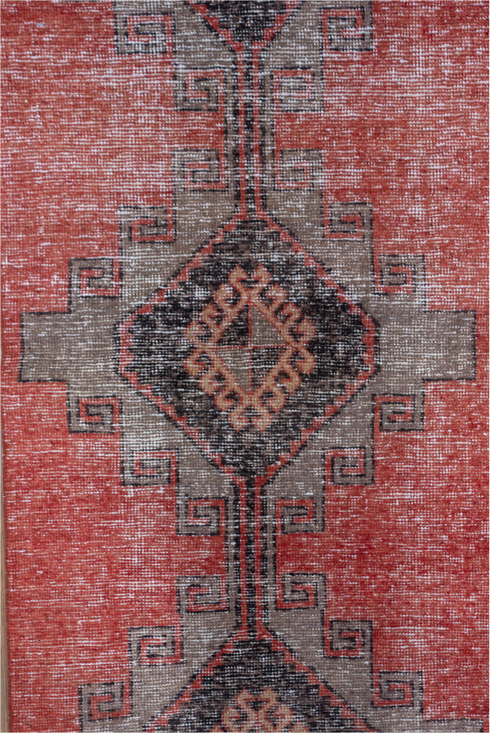 Vintage Oushak Runner Rug (3' x 13')